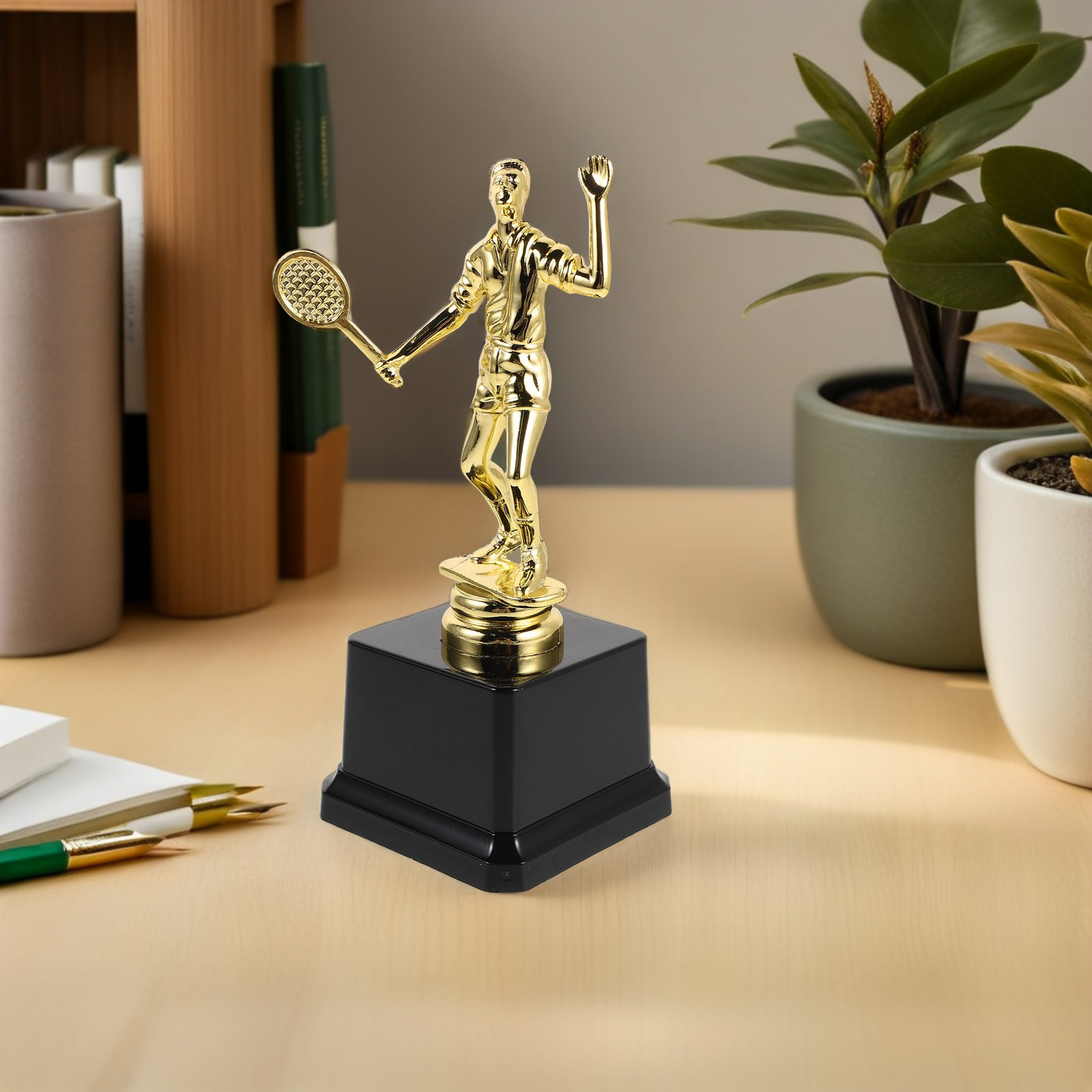Gold Plastic Sports Trophy 7 A - Badminton Victory incelemesi ve fiyatı