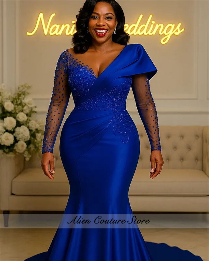 Elegant Royal Blue Evening Dre - Badminton Victory incelemesi ve fiyatı