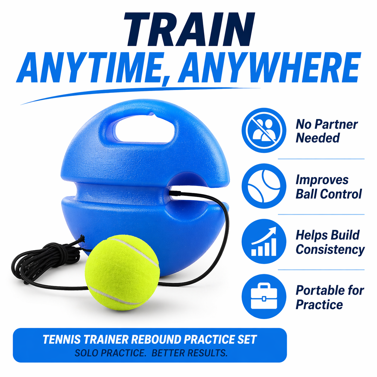 Portable Tennis Trainer Reboun - Badminton Smash incelemesi ve fiyatı