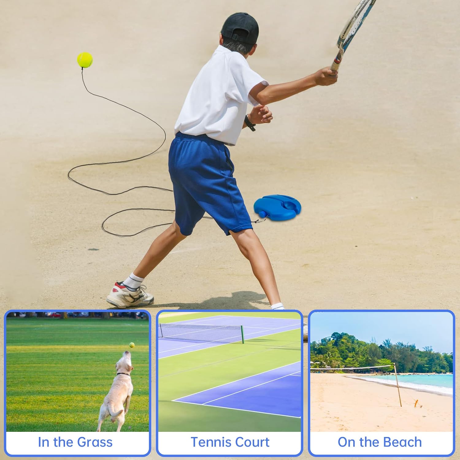 1G-Portable Tennis Rebounder K - Badminton Smash incelemesi ve fiyatı