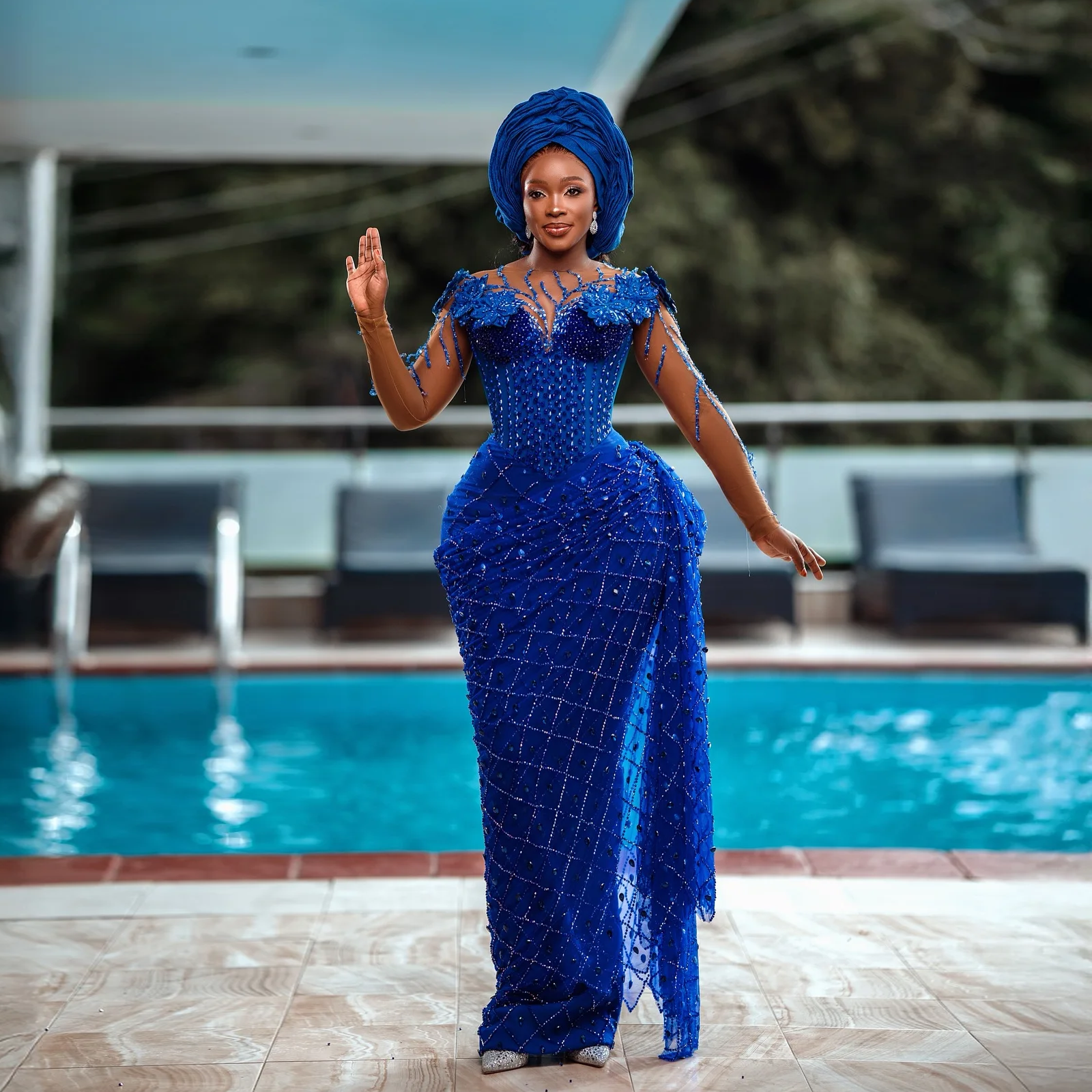 Aso Ebi Evening Dress Illusion - Badminton Victory incelemesi ve fiyatı