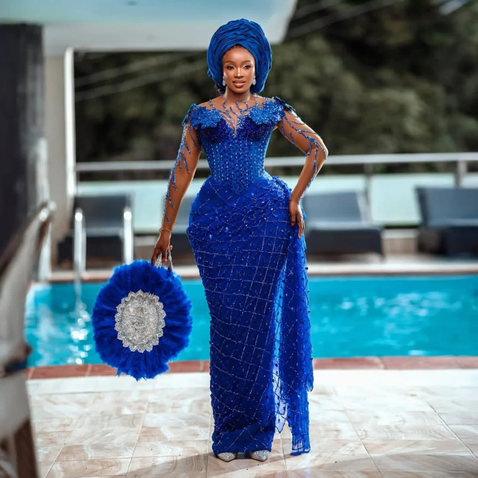 Aso Ebi Evening Dress Illusion - Badminton Victory incelemesi ve fiyatı
